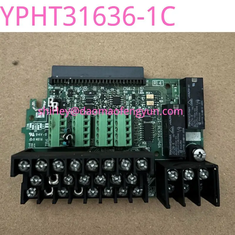 Used Original ETC740121 or 122 Yaskawa frequency converter A1000 wiring terminal IO board signal board YPHT31636-1C