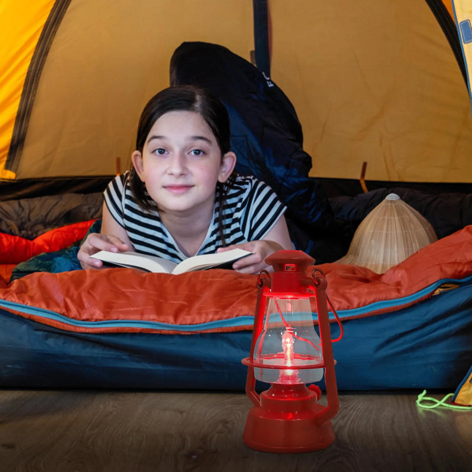 

Copper Color Retro LED Lantern Camping Light High Brightness Handheld Hanging Tent Lamp Portable LED Lantern Camping Lamp