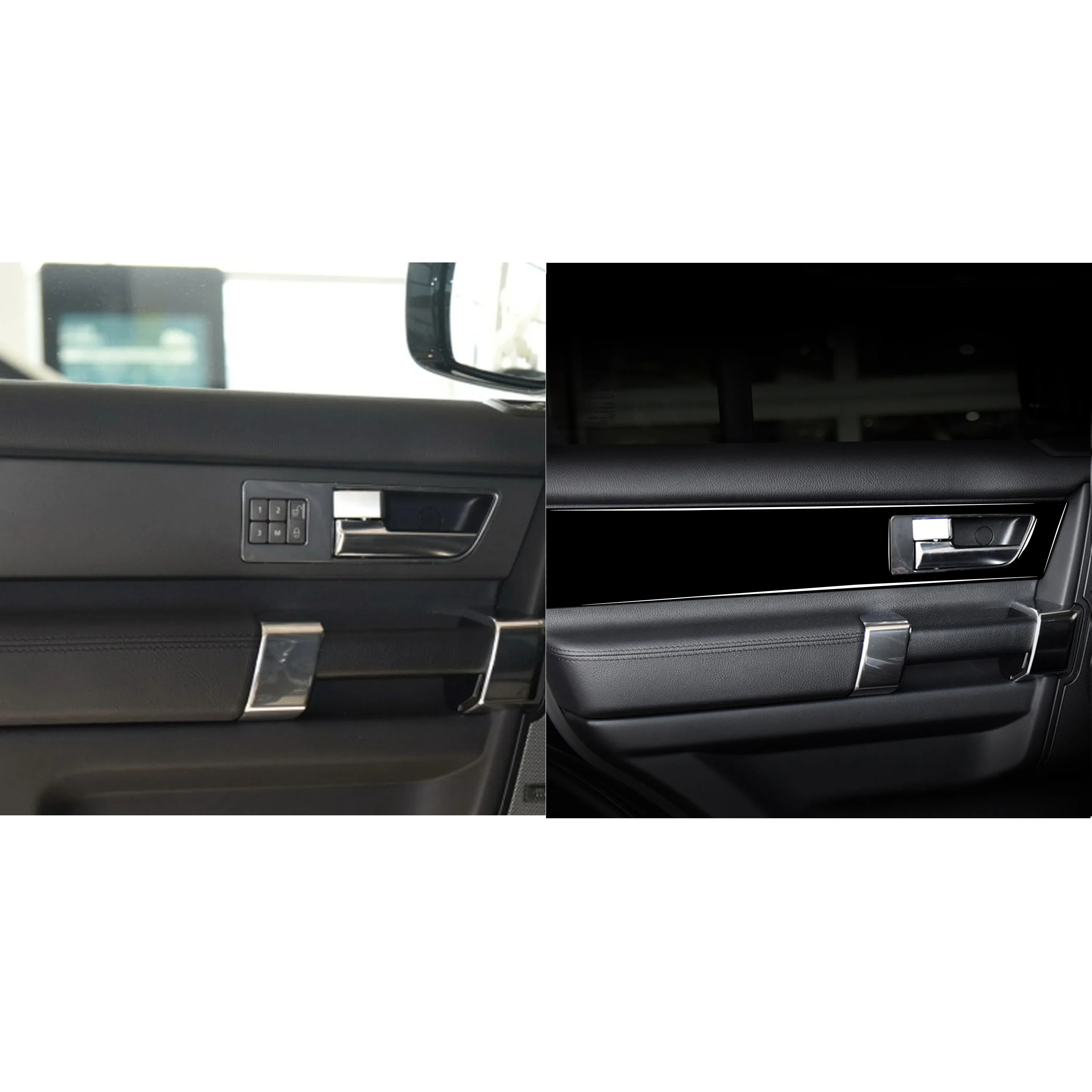 

For Land Rover Discovery 4 2010-2016 Car Accessories Interior Door Inner Handle Panel Cover Trim Sticker Modification Plastic