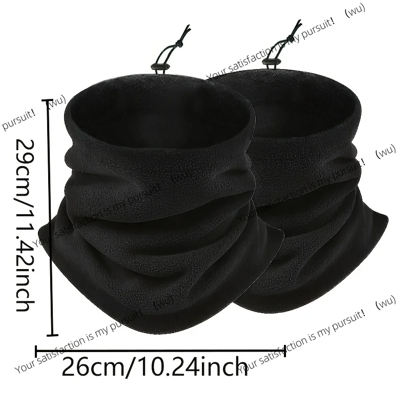 Winter MotorcycleWarm Mask Men Women Fleece Neck Outdoor Warmer Windproof Scarf Camping Hiking Balaclava Cycling Face Mask