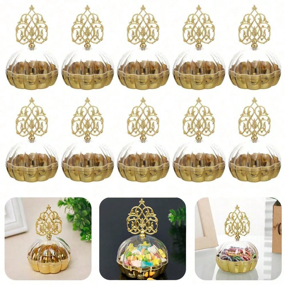 6pcs Candy Box Unique Style Containers Small Cases Party Treats Wedding Ceremony party Decorations