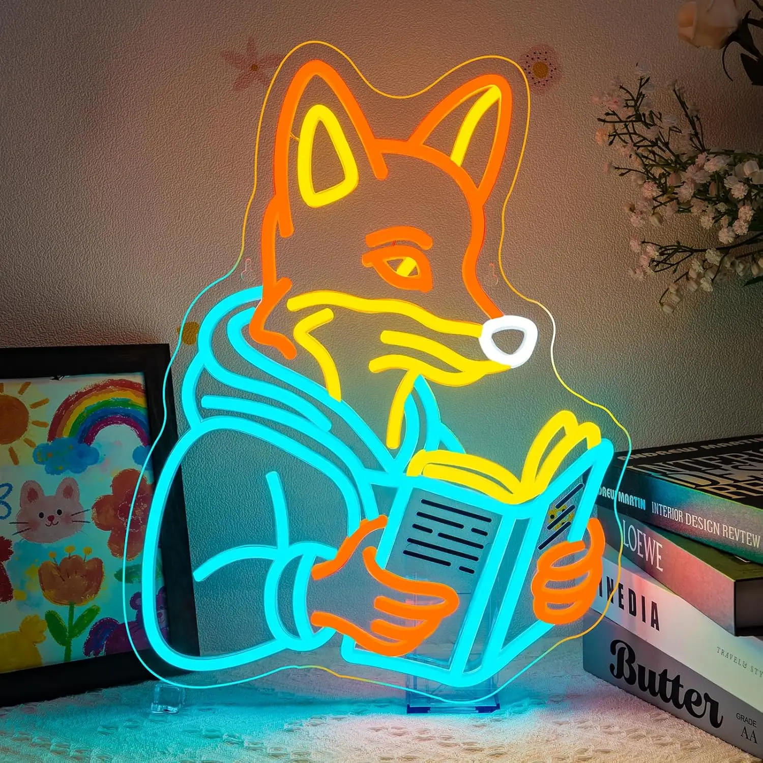 【alta-qualita】insegna-al-neon-a-forma-di-volpe-luce-led-alimentata-via-usb-per-bar-biblioteca-sala-giochi-aule-camere-da-letto-decorazione-regalo-lampada-da-parete-artistica