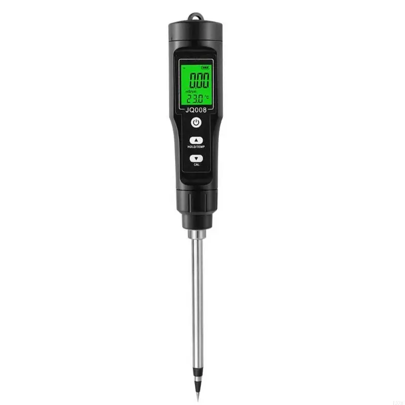 

LX0C Multifunction Digital Soil Temp Test Meter with Data Hold Soil Temperature Tester Portable Probe Meter for Garden