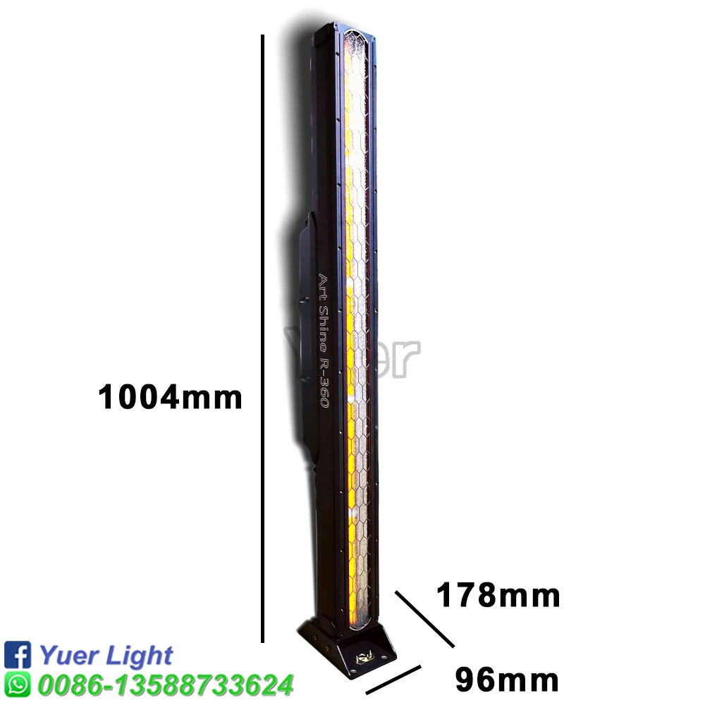 NEW Waterproof IP65 5X72W 1800K COB LED Amber Warm Bar Stage Effect Lighting For DJ Party Disco Outdoor Wall Wash Lamp DMX512