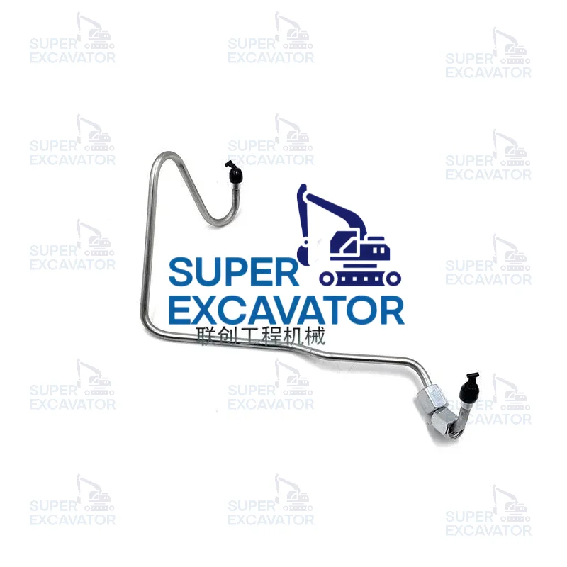 

For Kato HD820 Sany sy215 High pressure Oil pipe clamp Mitsu-bishi 6D34 Engine Diesel pump tubing Excavator Parts