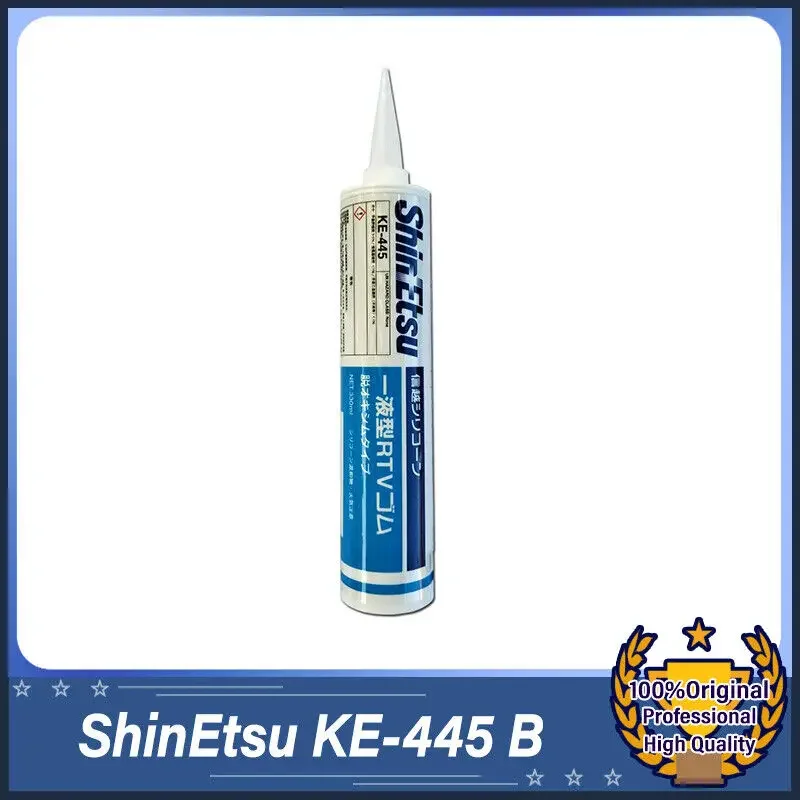 ShinEtsu KE-445-B 330ml Black Sealant Sealing Quick Drying Silicone Curing