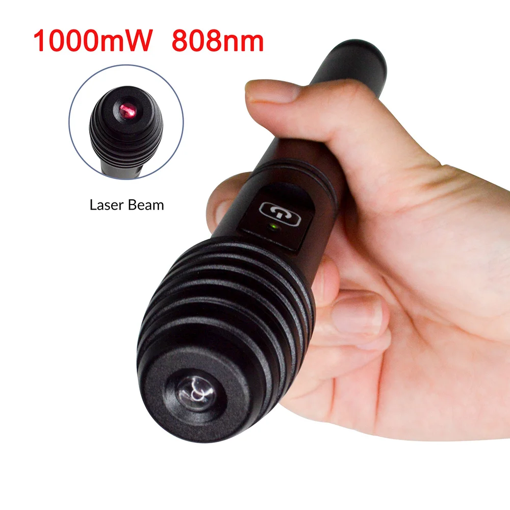 1000mW 808nm Near Infrared LLLT Cold Laser Acupuncture Pen Physiotherapy Device for Body Acupoint Stimulation Pain Recovery