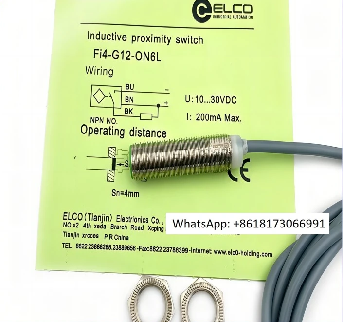 Yike proximity switch FI2 NI4 NI5-M12-OP6L ON G12 OD CN Q12 sensor probe