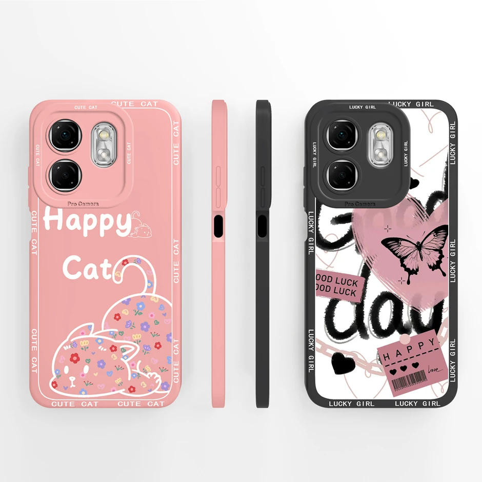 جراب هاتف انفينيكس سمارت 9 جميل لوحة زيتية زهور سيليكون لينة غطاء خلفي واقي لهاتف انفينيكس سمارت 9 Fundas الوفير