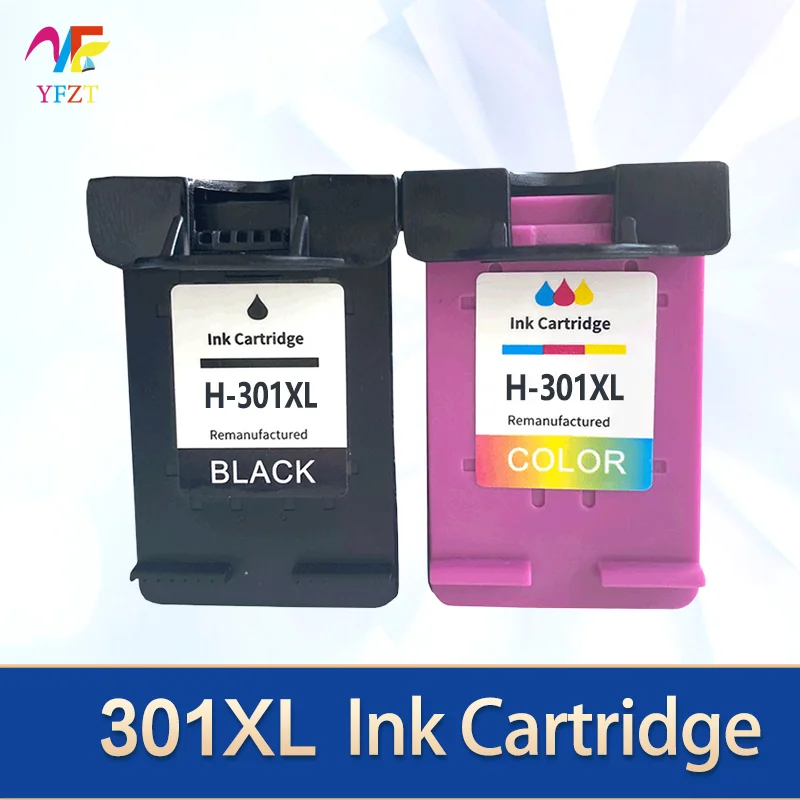 301 301XL Remanufactured Ink Cartridge Compatible HP301 For HP Deskjet 2050 1000 1050 2510 3000 3054 Envy 4500 4502 Printer