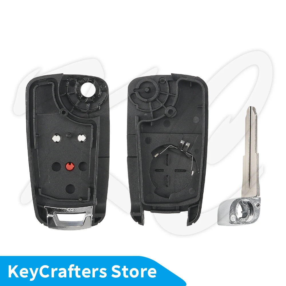 KC Replacement Shell Case A2GM3AFUS03 ID46 315 For Chevrolet Spark 2013-2015 Flip Remote Car Key P/N: GM95233524 view 4