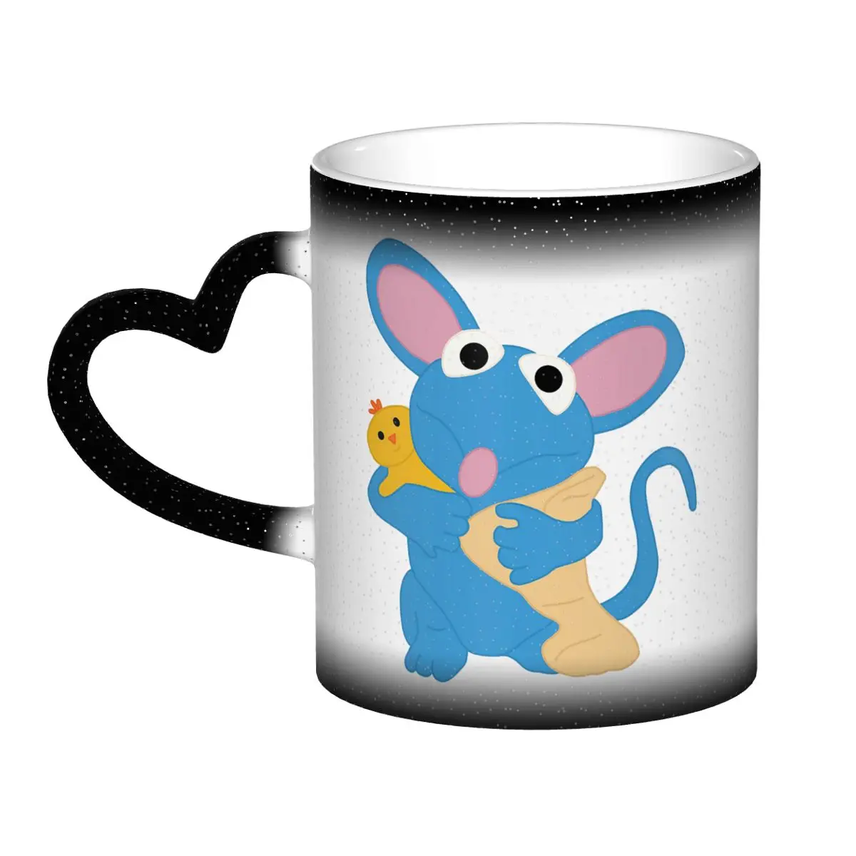 

Tutter - Bear In The Big Blue House Mug Funny Ceramic Coffee Cups Tea Mugs Milk Cup Drinkware Gifts for Woman Man
