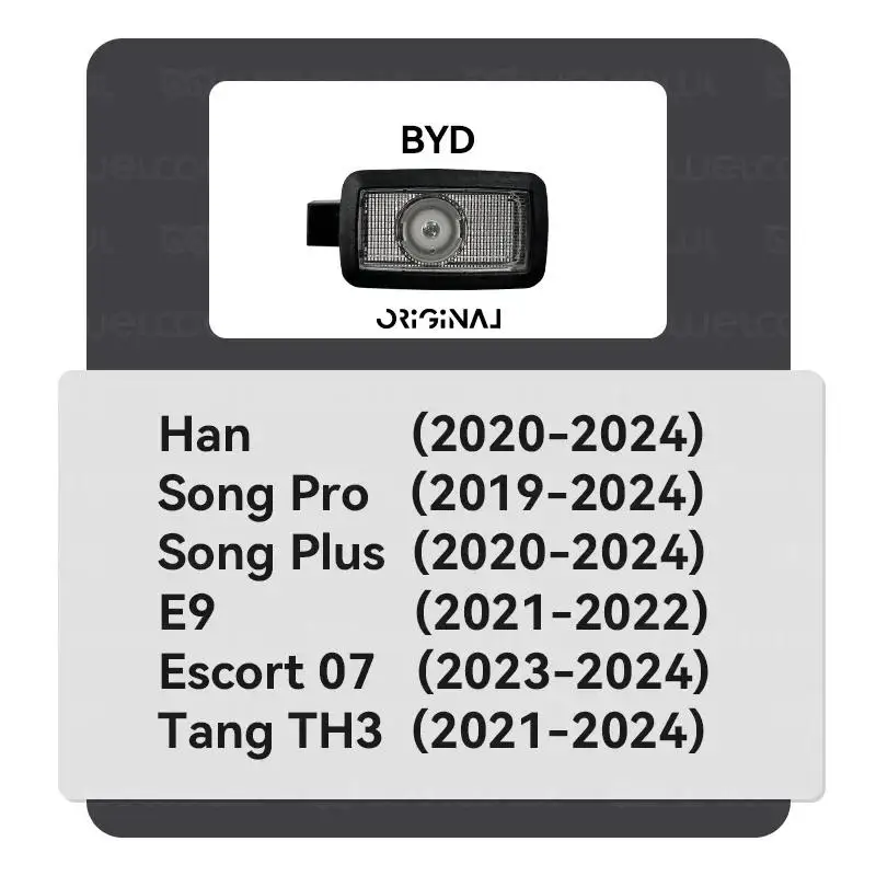 

2 шт. Добро пожаловать на дверные фонари автомобиля для BYD Song Pro plus Han EV DMi e9 Escort 07 th3 HD лазерный проектор призрачная лампа аксессуары