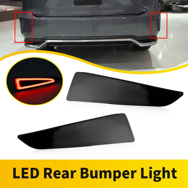 

2PCS LED Car Bumper Light For Lexus RX350 RX450h 2016-2020 Rear Fog Light Bumper Lamp For Lexus RX350L RX450hL Base 2018-2020