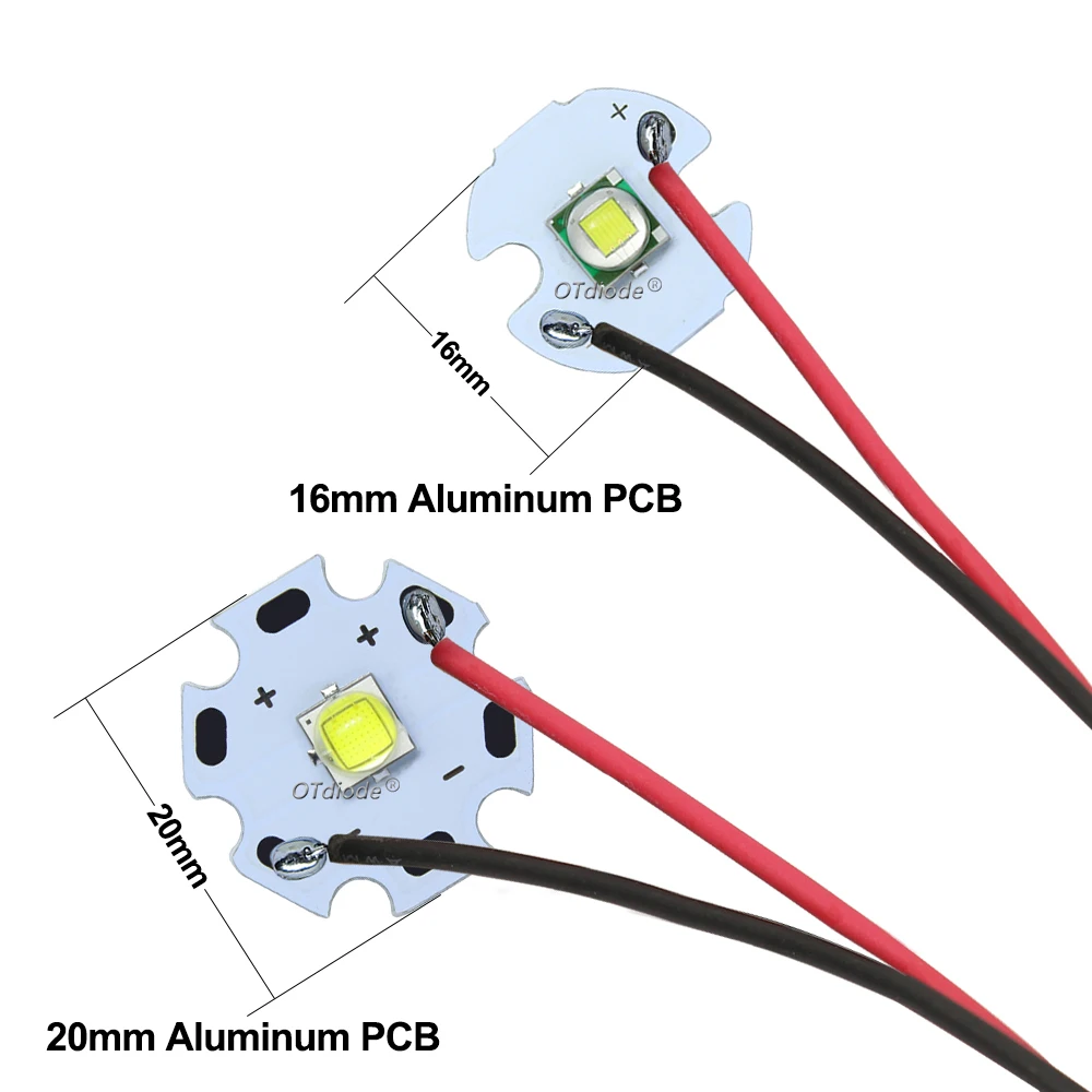 5W-10W High Power LED XLM T6 5050-L2 Diody koralikowe 3V 3.7V z przewodem do części do latarki Akcesoria do reflektorów rowerowych i samochodowych