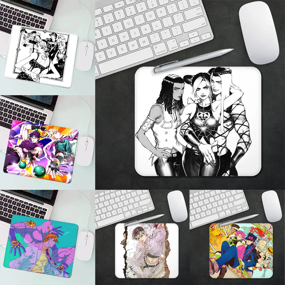 Jojo Bizarre Adventure Gaming Mouse Pad XS Small Mousepad For PC Gamer Desktop Decoration Office Mouse Mat Deskmat Rug