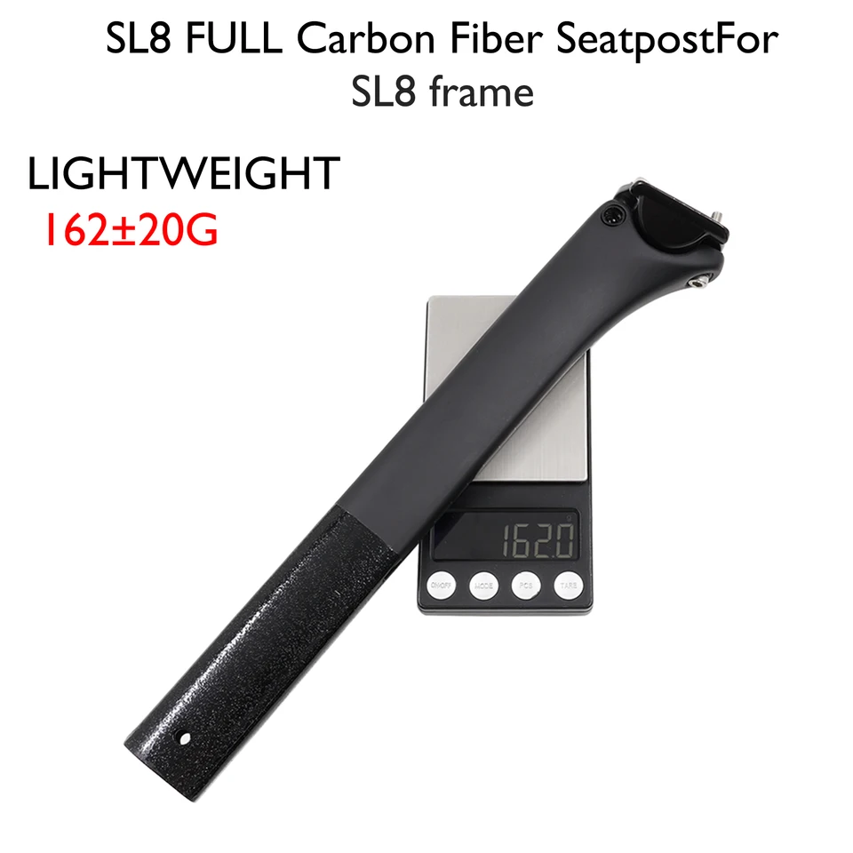 Bicycle Carbon Seatpost for Tarmac SL8 300/380mm