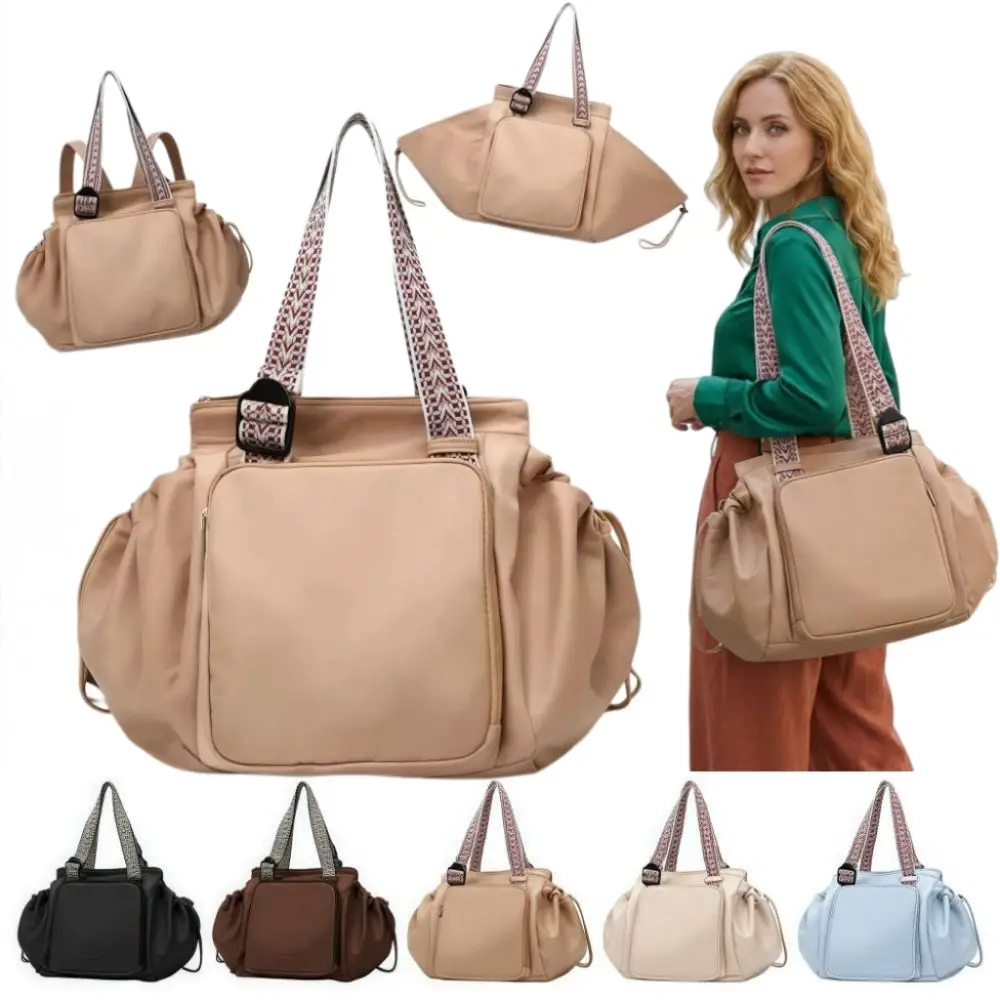 Multifunctional Travel Storage Bag Lightweight Cradle Design Mommy Bag Waterproof Oxford Cloth Women's Backpack