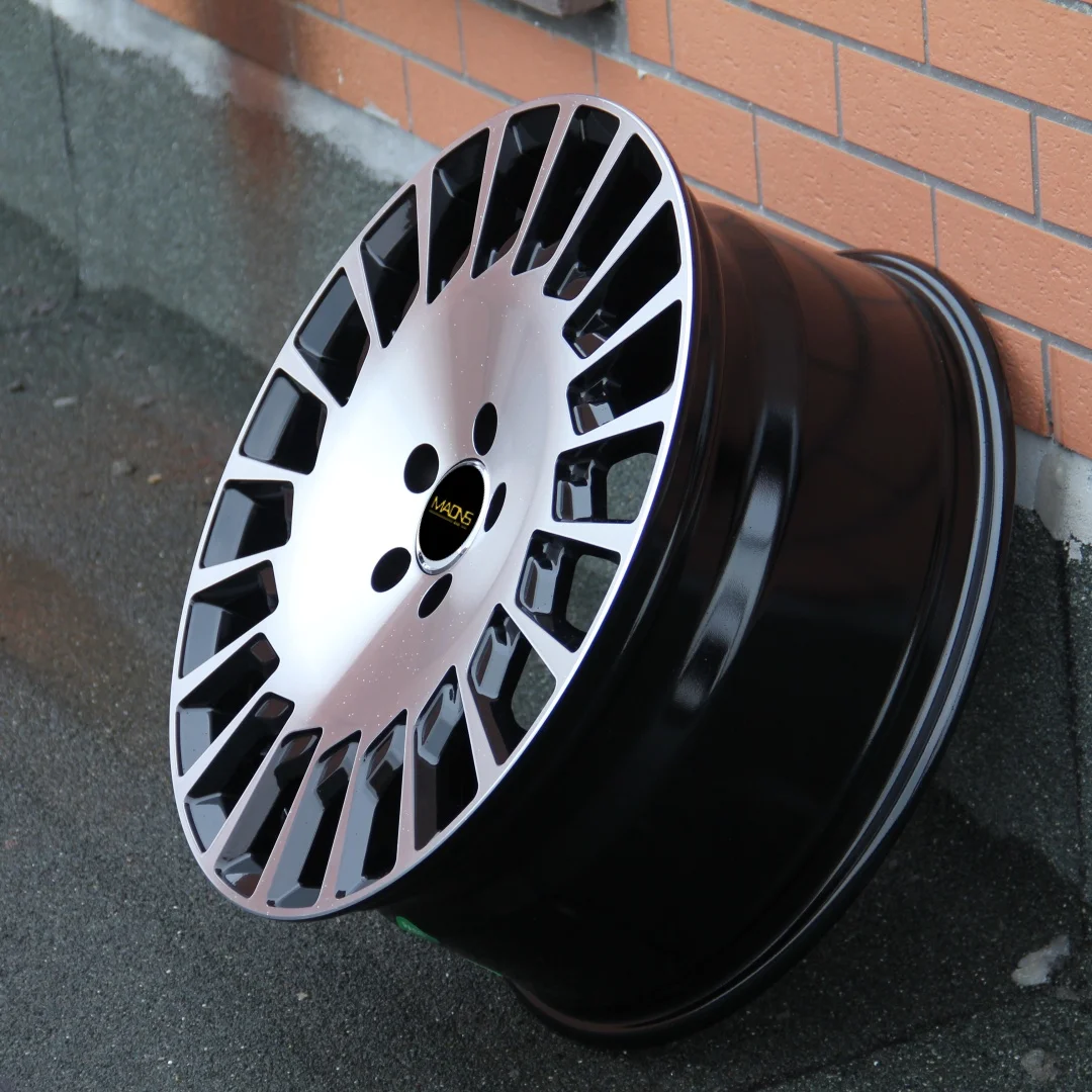 Wheelshome 8120F High Performance 19/20Inch Staggered 5-112 with 66.5 Polished Alloy Wheels for MERCEDES BENZ Maybach