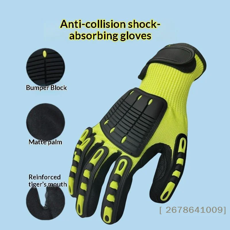 ⚑ Sarung Tangan Kerja Anti Say - Work Glove Impact ulasan dan harga