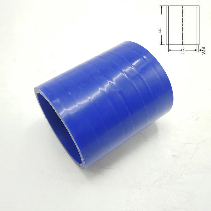 

3.5" Straight Silicone Hose/Tube Rubber Joiner Tube for Intercooler Cold air Intake Pipe 1pcs