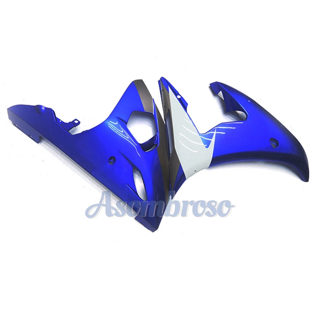 Fairing kit For Yamaha YZFR6 2003 2004 2005 YZF R6 YZF-R6 03 04 05  Sportbike ABS Injection Blue White Bodywork