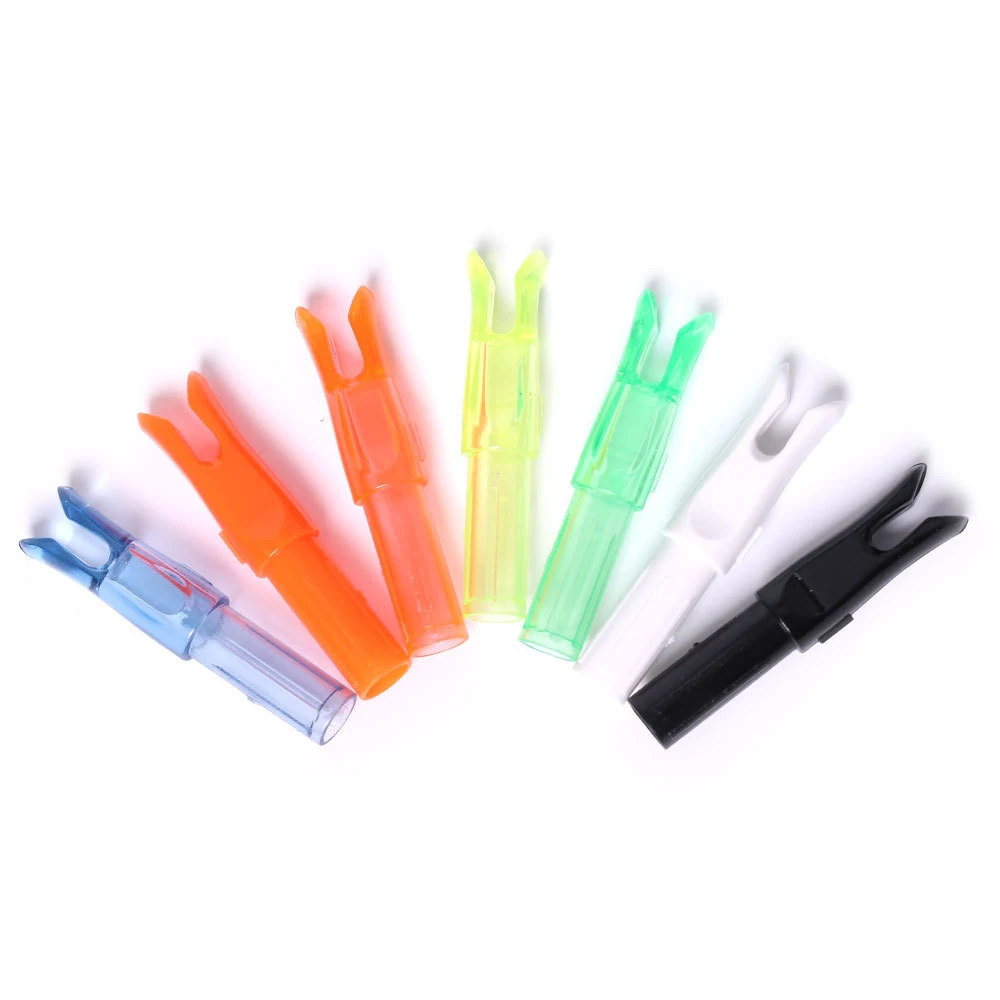 20pcs Hottest ID 6.2 mm Archery Arrow Nocks Internal For Carbon Fiberglass Arrow Shaft ID 6.2mm DIY Archery Accessory