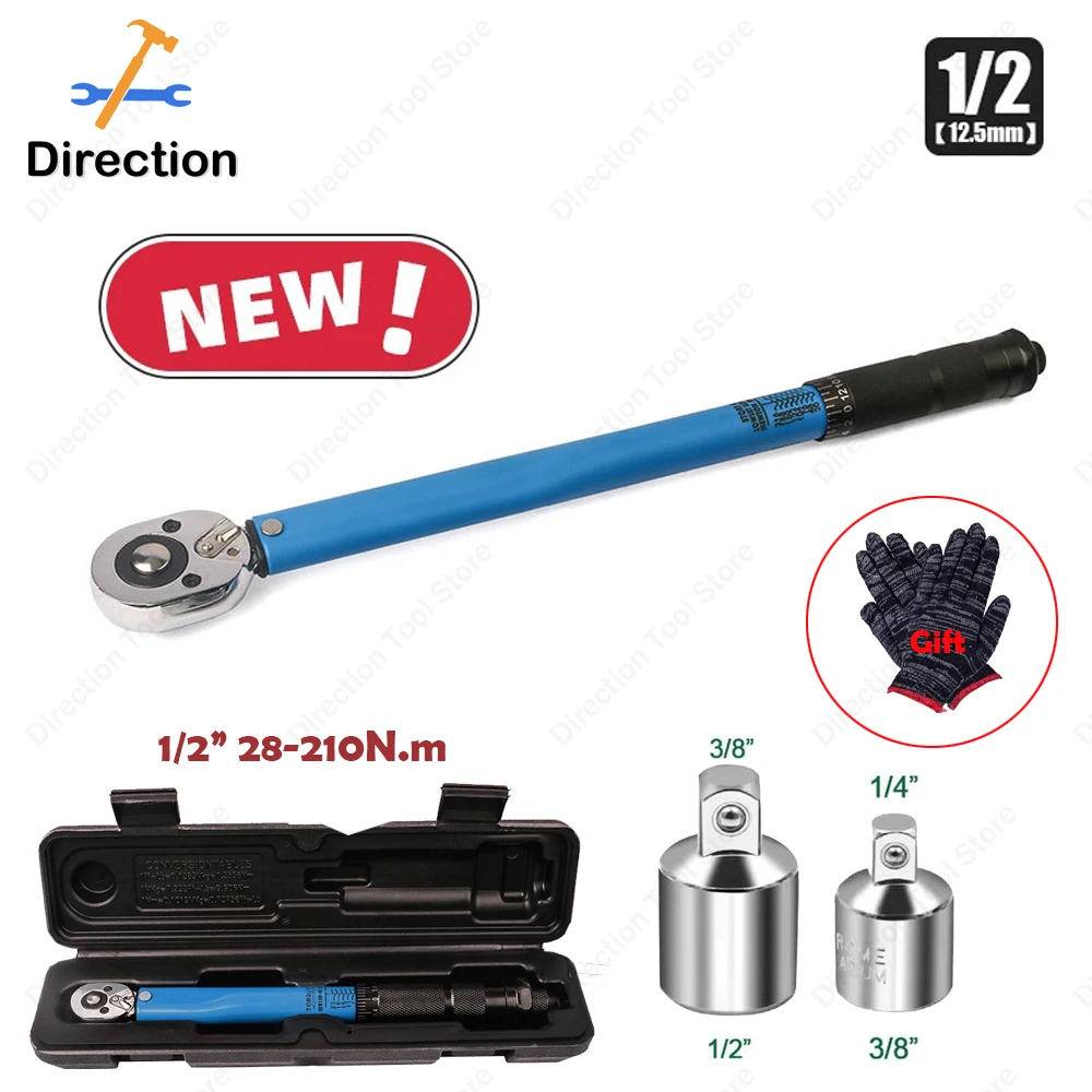 28-210N.m Torque Wrench 1/2