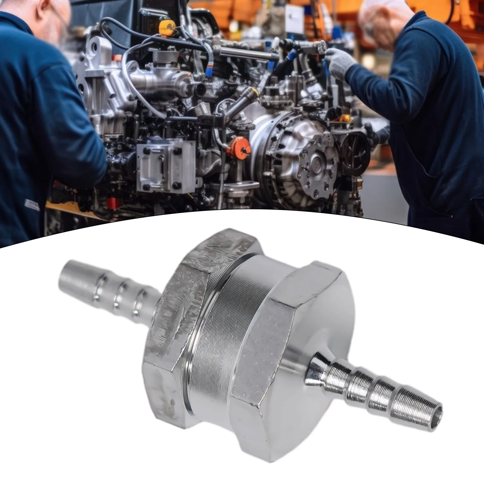 

High Quality Check Valve Car Or Motorbike Hand Pumps Air Vacuum 4mm/6mm/8mm/10mm/12mm/14mm/16mm Aluminum Alloy
