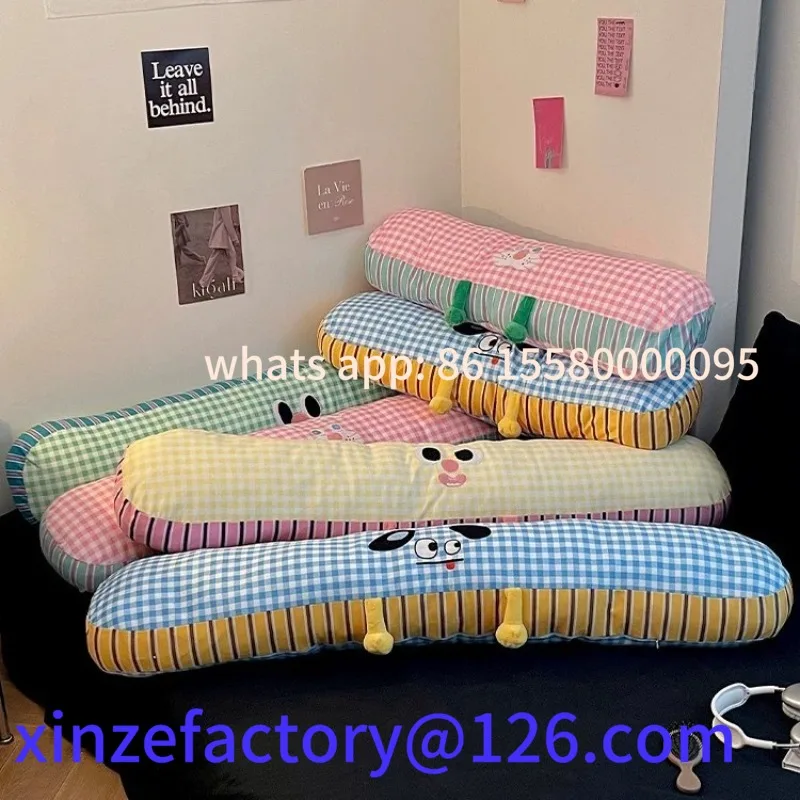 

Customizable New Creative Cute Long Pillow for Bedroom Bed Leg Pillow for Side Sleep Dormitory Sleeping Pillow