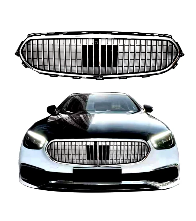 

New Arrival Hood Grille For Mercedes Benz E Class W213 2021 Upgrade Maybach Style Radiator Grill