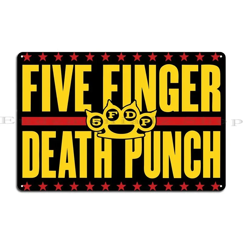 5fdp Knuckle Metal Sign Rusty Designing Classic Cinema Garage Tin Sign Poster