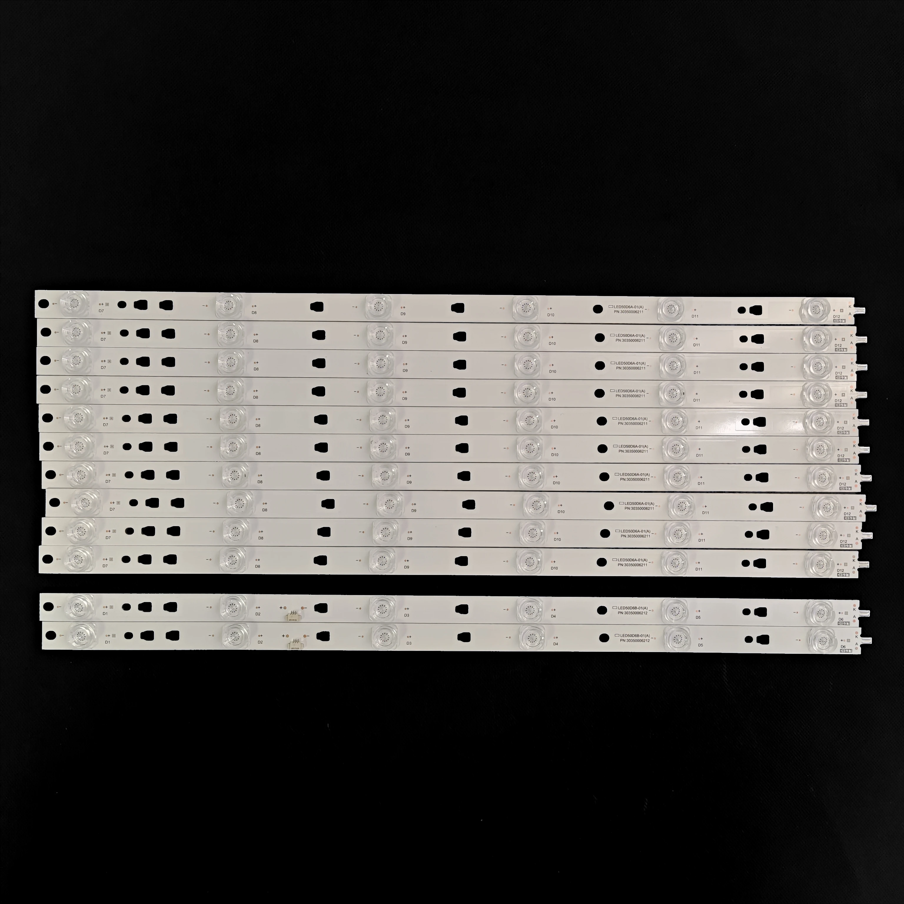 

Лента светодиодной подсветки, 6 ламп для телевизора Doffler 50DF49-T2, 50 дюймов, LED50D6A-01(A) LED50D6B-01(A) 30350006211 LE50A7100A LS50AL88A72