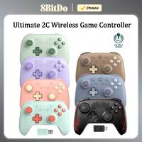 8BitDo Ultimate 2C Wireless Gaming Controller，Gamepad with Hall Effect for PC, Windows 10, 11, Steam Deck, Raspberry Pi, Android