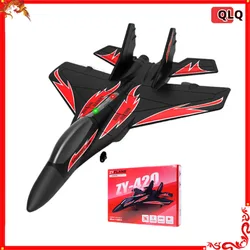 2024 New Zy-420 Rc Plane Remote Control Aircraft Glider Epo Foam Fixed Wing Aircraft Model Shatterproof Toy Airplane Boy Gift