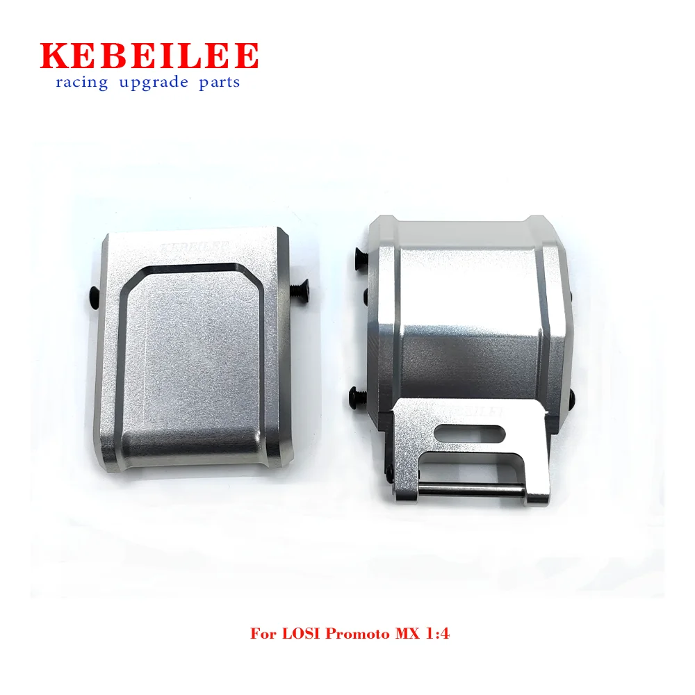 KEBEILEE CNC Aluminum7075 Skid Plate Set For LOSI Promoto MX 1:4 LOS264001