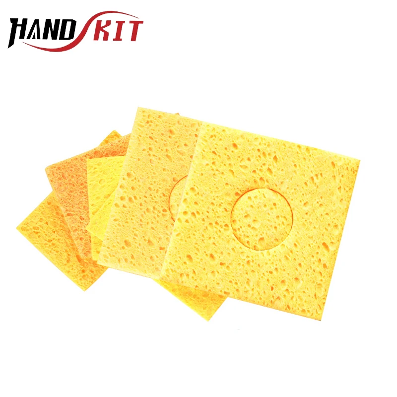 5/10/20pcs Cleaning Sponge Cleaner For Enduring Solder Welding Station Electric Soldering Iron Tips Clean Sponge Repair Tools