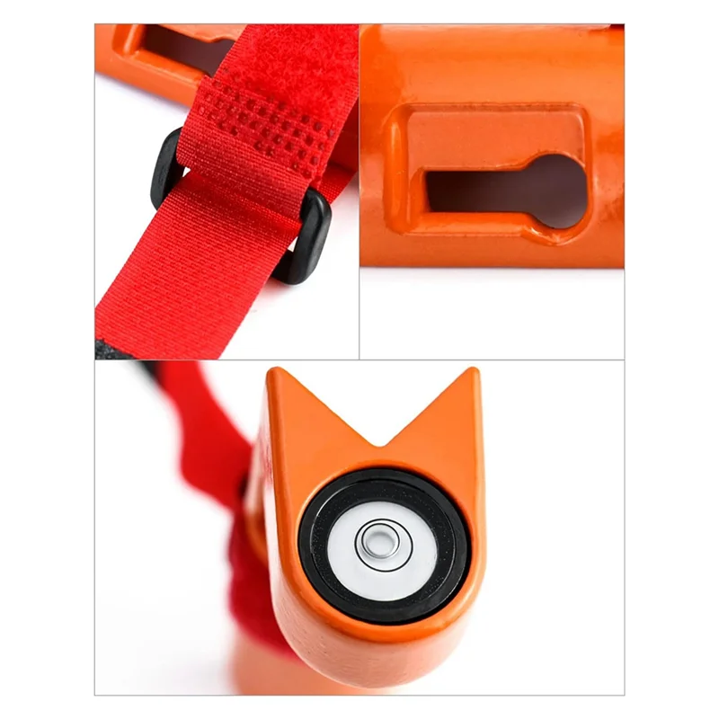 1 PCS Adjustable Grade Rod Level Special Horizontal Bubble Orange For Tower Ruler, Right Angle 90 Degree Level
