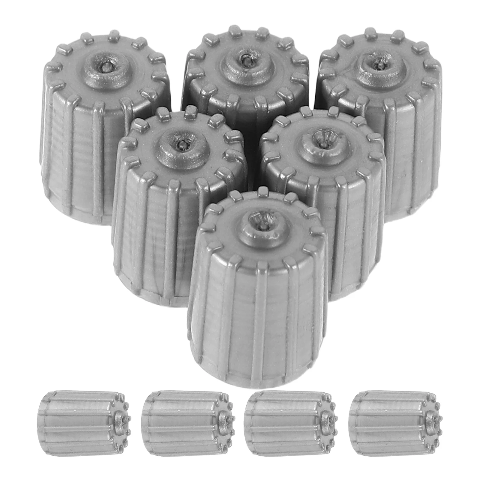 

10Pcs Tire Dust Caps Plastic Valve Stem Caps with Seal Ring Prevent Air Leakage for Car Bike Motorcycle Auto Wheel