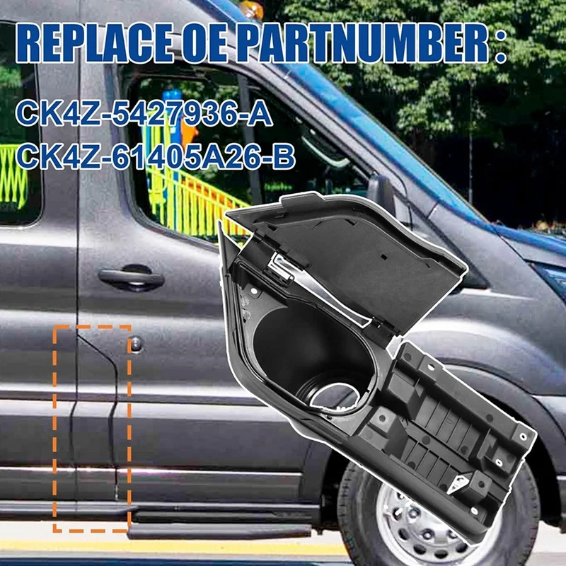 

Car Fuel Filler Door Housing Pocket Hinge CK4Z-5427936-J For Ford Transit MK8 Van 2014-2023 Filler Flap Cover Assembly-A79P