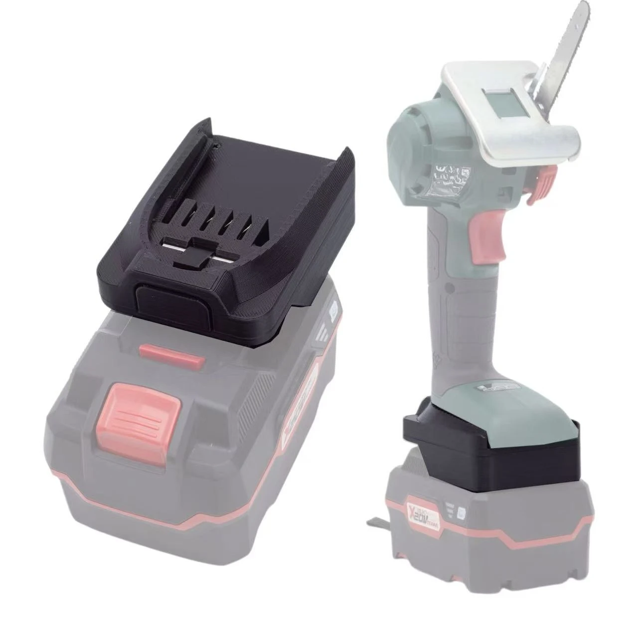 Battery Adapter for Lidi Parkside X20V Lithium to BOSCH Green PBA Series Tools Adapter (Without Battery & Tool)