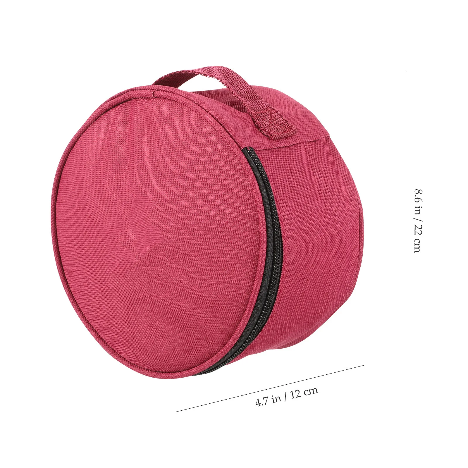 Sac de bol chantant tibétain, mallette de rangement compacte, fermeture éclair lisse, support de bol de méditation Portable, accessoire petit