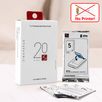 20-60 Sheets Zink Sticky Photo Paper for HPRT MT53 Mini Color Printer Adhesive Easy To Peel 2*3inch 50*76mm Photo Paper