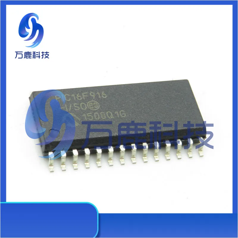 Pic16F916-I/So 28 Pin, 14 Kb Std Flash, 256 Ram, 25 I/O Pb Free Soic-28