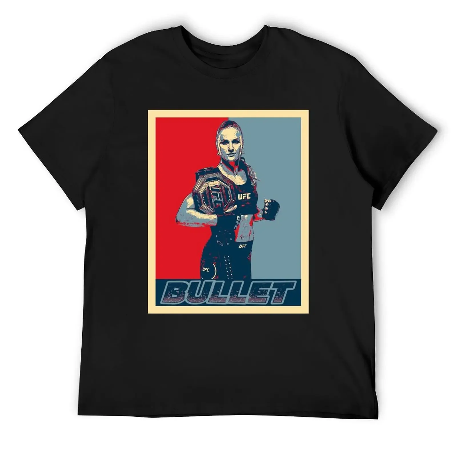 Valentina Shevchenko bullet T-Shirt graphic shirts Short sleeve tee anime clothes hippie clothes Men's clothing