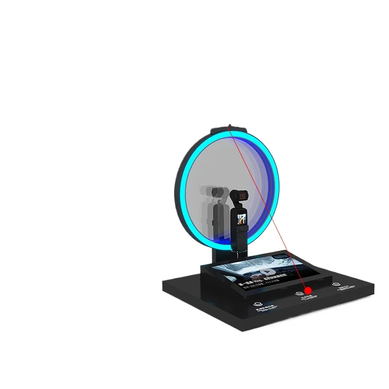 Portable shot display stand gopro handheld camera acrylic L-shaped desktop promotion table