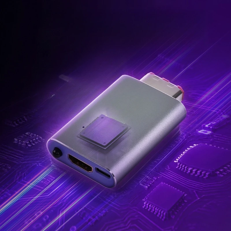 High definition metal converter, remote control, color difference to HDMI high definition output