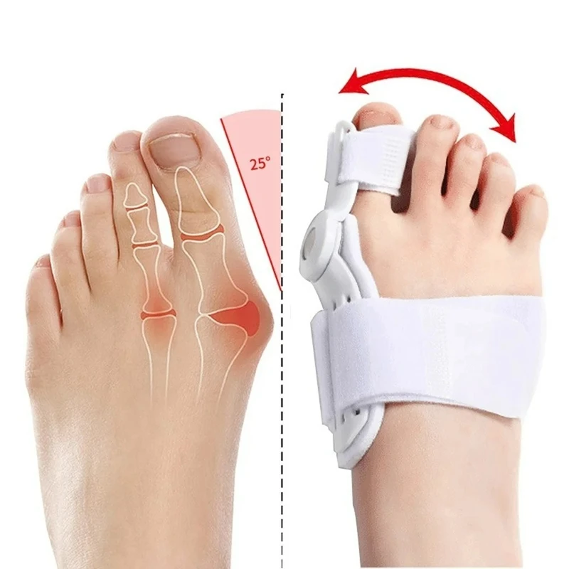 Big Bone Toe Bunion Splint Straightener Corrector Foot Pain Relief Hallux Valgus Feet Care Protector Foot Care Tools