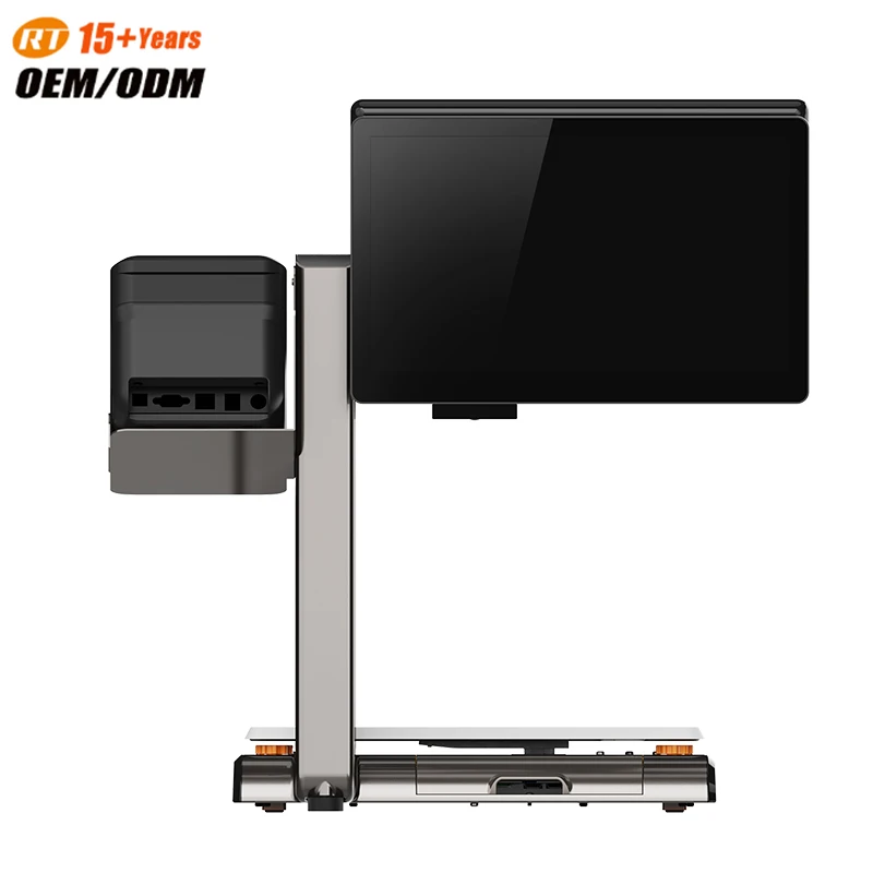 

AI Recognition Scales Price Computing 30kg with Linerless Label Printer for Supermarket