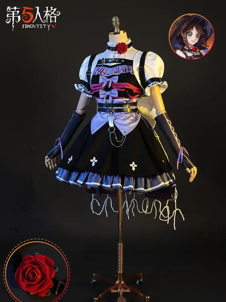 

Gardener Emma Woods Cosplay Costume Dress Game Identity V Anime Women Role Play Clothing Carnival Comic-con Party Suit 2025 NEW